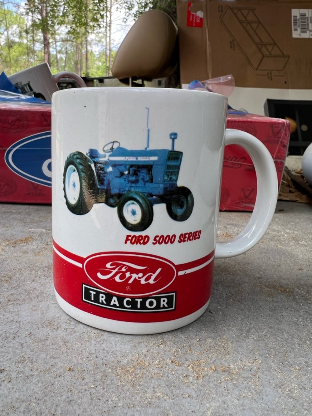 Ford Tractor 5000 Series Ceramic Mug